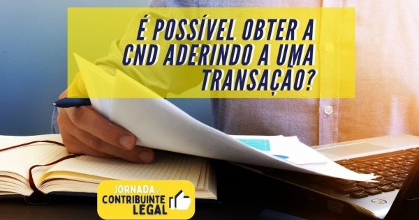 Transação Tributária - É possível obter a CND aderindo a uma transação? - youtube